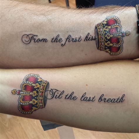 wrist couple tattoos|couples chest tattoo.